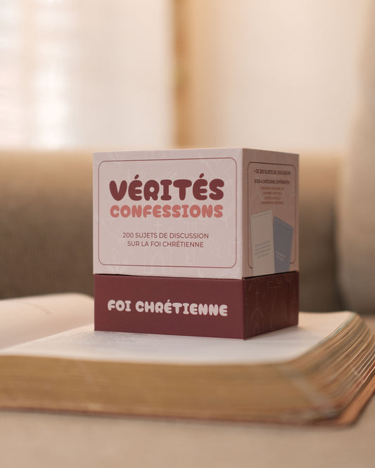 Vérités Confessions | Jeu de discussion autour de la foi chrétienne